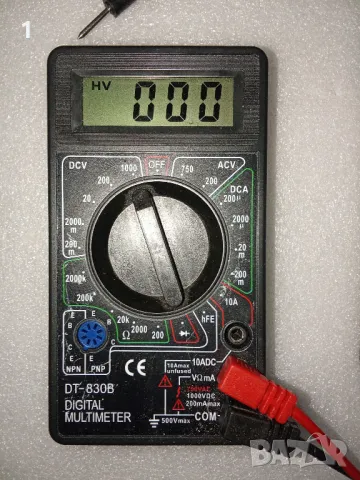 Нов мултицет DT-830B, снимка 1