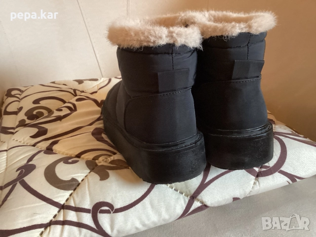 Топли. Зимни Подплатени боти Zara №36, снимка 2 - Детски боти и ботуши - 51942444
