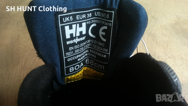 HELLY HANSEN 78231-585 Oslo BOA Soft Toe Shoes EUR 38/UK 5 леки меки работни обувки без бомбе WS1-21, снимка 17 - Други - 52001859