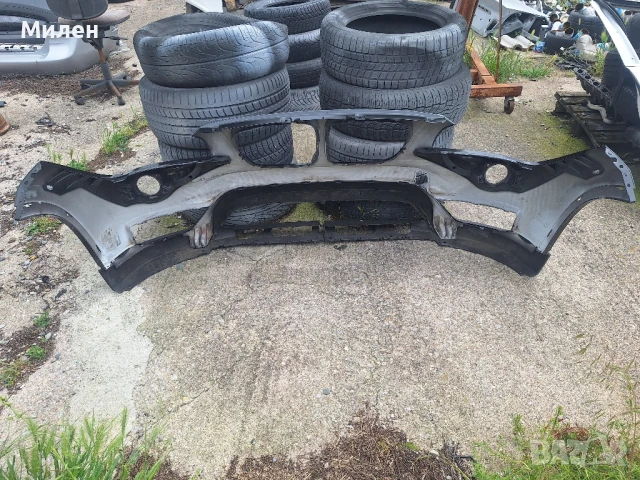 BMW X1 E84 LCI Facelift X-Line 2012-2015 Година Предна Броня Оригинална Със Спойлер БМВ Х1 Фейслифт , снимка 9 - Части - 50482052