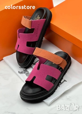 Дамски чехли Hermes/BR172s, снимка 3 - Чехли - 50945128