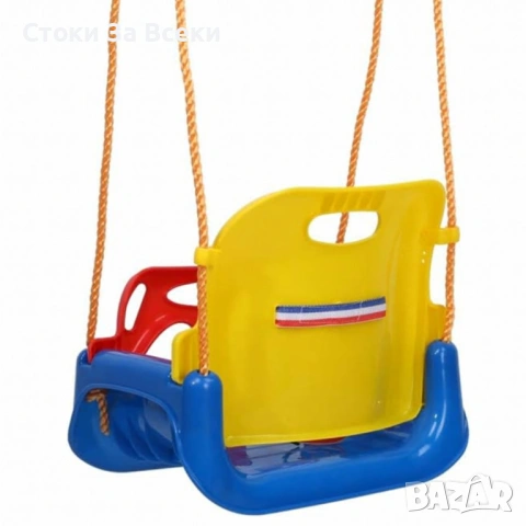 Детска люлка с облегалка 3 в 1 за безопасна игра, снимка 5 - Други - 53832938
