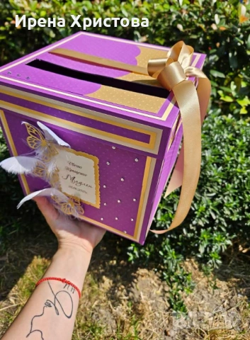Кутия за пари - Юбилей, Бал, Кръщене, Рожден Ден и др. , снимка 4 - Други - 53359169