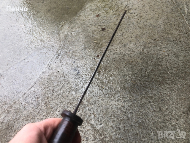 старо военно мачете /острие, нож, сатър, косер/, снимка 12 - Антикварни и старинни предмети - 50379779