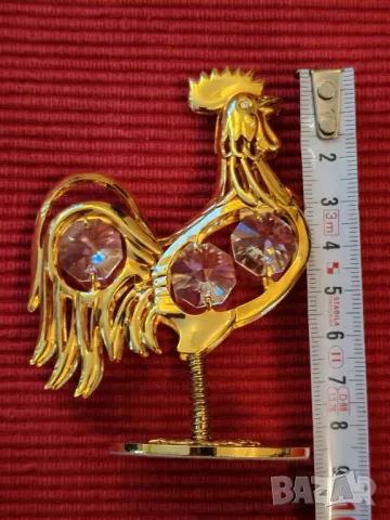 Фигурка, статуетка Петел, Сваровски. , снимка 7 - Колекции - 50375035