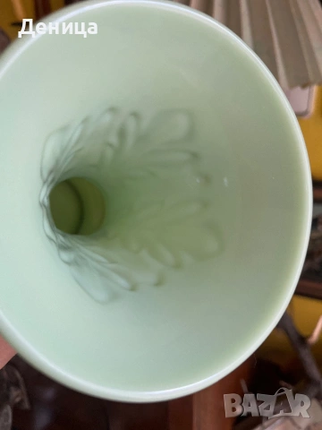 Започваме с нещо изключително🥰  Невероятна на живо, безкрайно красива, страхотен цвят, форма, релеф, снимка 6 - Вази - 53027686