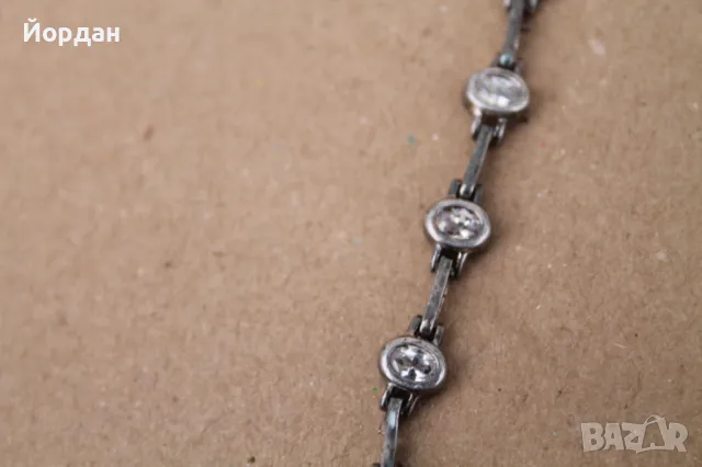 Дамско сребърно колие , снимка 8 - Колиета, медальони, синджири - 49771473