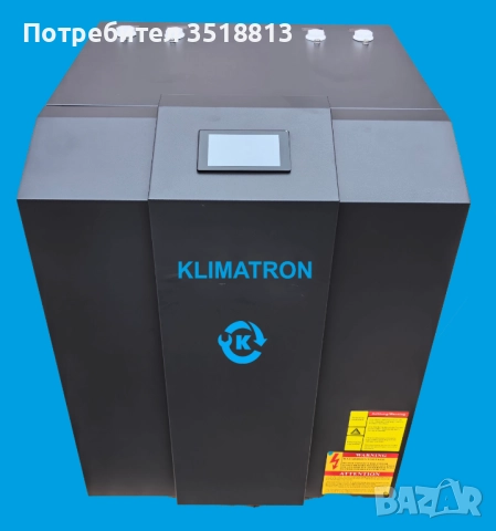 11, 14, 22,45 Kw. Високо Темп. Инверторна термопомпа Вода - Вода, KLIMATRON R32 / R290 с Монтаж
