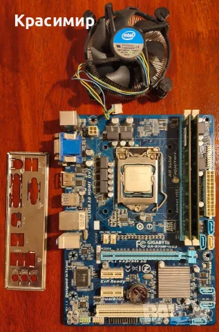 Дъно + процесор + РАМ 16 GB DDR3