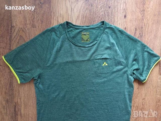 vaude - мерино мъжка тениска КАТО НОВА Л, снимка 2 - Тениски - 51894338