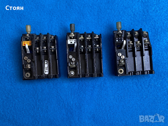 Реле термично биметално РТБ - 0, снимка 3 - Друга електроника - 44838337