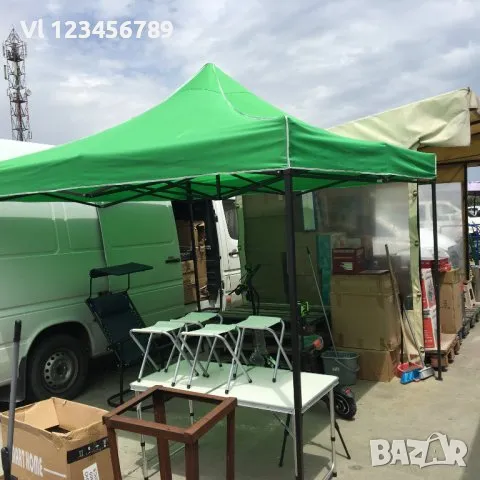 Сгъваема шатра хармоника - 3х3 м; 3х4,5 м; 3 х6 м ,покриви,страници, снимка 7 - Къмпинг осветление - 48394197