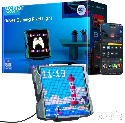 Govee 32x32 RGB Pixel Gaming Panel – LED светлинен панел