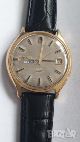 Рядък мъжки часовник SEIKO DX 6106-8060 -60те години, снимка 5 - Антикварни и старинни предмети - 53708487