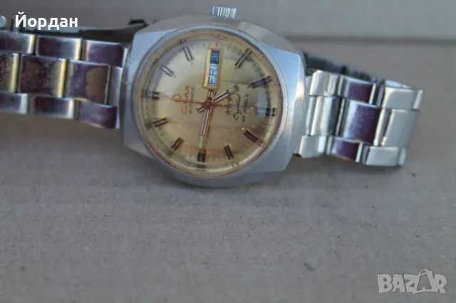 Швейцарски мъжки ръчен часовник ''Omax'' /25 камъка/ автоматик, снимка 9 - Мъжки - 50084955