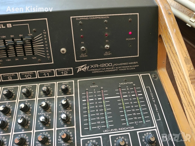 peavey xr-1200, снимка 8 - Ресийвъри, усилватели, смесителни пултове - 53664898