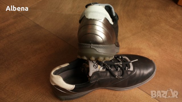 ECCO Women's Biom Hybrid 2 Golf Shoes Black Размер EUR 37 дамски естествена кожа 119-13-S, снимка 8 - Дамски ежедневни обувки - 41426123