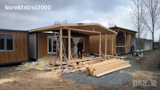  Ремонт на покриви, Дървени навеси, Изграждане на дървени навеси, Беседки, Перголи. , снимка 8 - Ремонти на покриви - 32467658