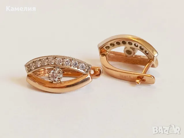 Руско злато , снимка 6 - Обеци - 47576092