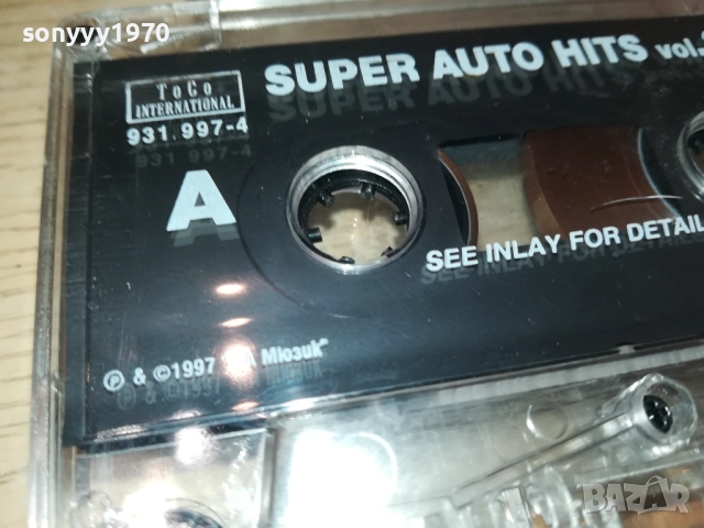 SUPER AUTO HITS 3-ORIGINAL TAPE 2309251650, снимка 13 - Аудио касети - 51810034