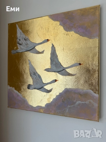 Картина на платно 40х40, снимка 2 - Картини - 51491676