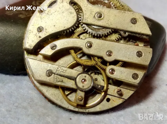 МЕХАНИЗЪМ от РЯДЪК СТАР ШВЕЙЦАРСКИ ДЖОБЕН ЧАСОВНИК с ПОРЦЕЛАНОВ РИМСКИ ЦИФЕРБЛАТ 49641, снимка 11 - Антикварни и старинни предмети - 48578521