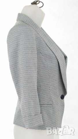 Дамско сако в тъмносиньо и бяло Fever City - S, снимка 4 - Сака - 42639088