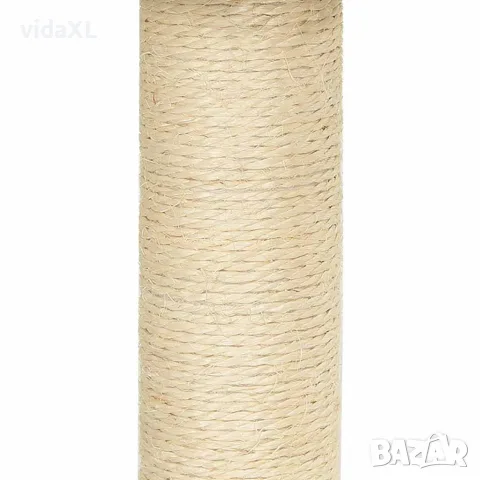 vidaXL Котешко дърво със сизалени стълбове, кремаво, 92 см, снимка 8 - За котки - 56146177