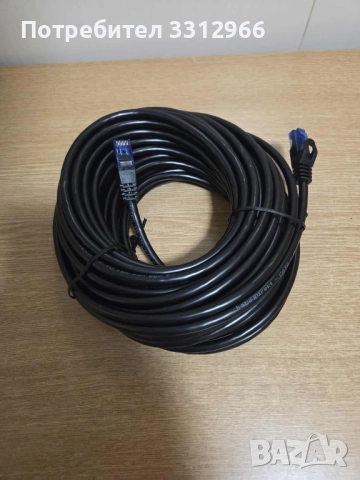 Чисто нов Интернет кабел KABELDIREKT CAT6 15метра, снимка 2 - Кабели и адаптери - 52162979