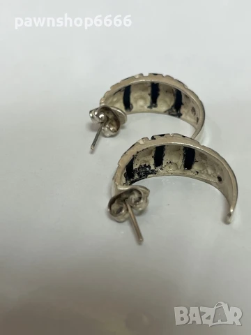 Сребърни обеци 925 , снимка 12 - Обеци - 51041776