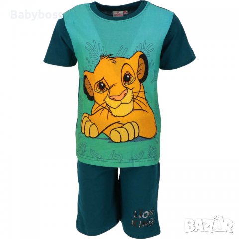 Лятна пижама за момче Цар Лъв, снимка 3 - Детски пижами - 39463698