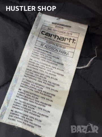 Дамска парка CARHARTT. Размер S, снимка 10 - Якета - 53471203