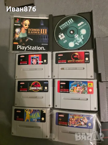 Ретро игри / дискети за SNES / NES / Nintedo / Mega Drive / PS1