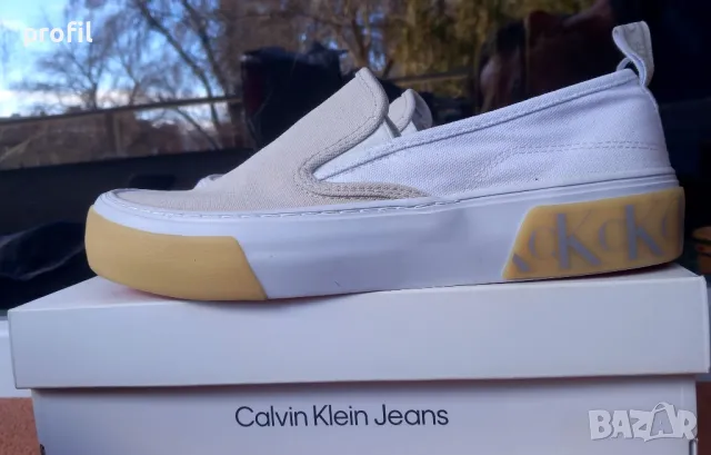 Нови Calvin Klein Skater №38 кецове -50%, снимка 1