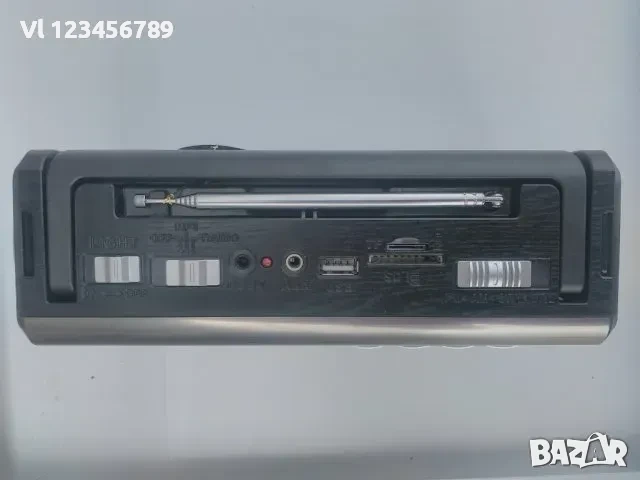 Радио Meier M-U41 - AM/FM/SW +USB/SD MP3+ LED+Часовник , снимка 4 - Радиокасетофони, транзистори - 53844463