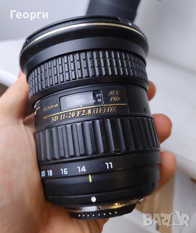 Tokina AT-X 11-20 F2.8 PRO DX, снимка 6 - Обективи и филтри - 53836641