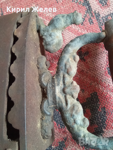 Стара чугунена ютия с въглища жар 26739, снимка 14 - Антикварни и старинни предмети - 36396805