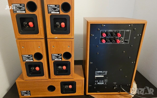 Yamaha домашно кино 5+1, снимка 5 - Тонколони - 53367841