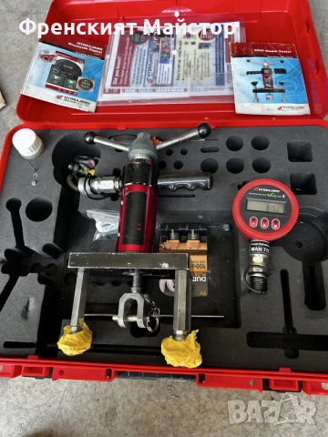 Професионален хидравличен тестер за анкери Hydrajaws 2000 Model + Bluetooth дигитален манометър, снимка 3 - Други машини и части - 56086446