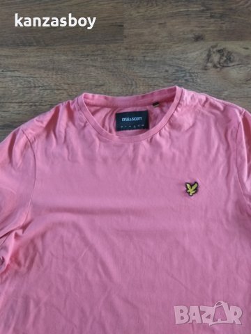 lyle and scott - страхотна мъжка тениска, снимка 4 - Тениски - 41449696