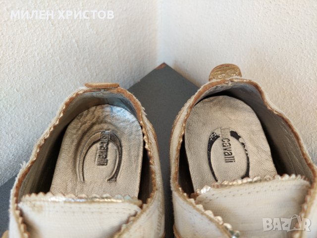 Just Cavalli-100% Оригинал-Естествена кожа-№39 , снимка 6 - Маратонки - 41912506