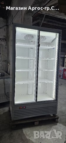 Хладилна витрина Двойна 120 см, снимка 4 - Витрини - 36117958