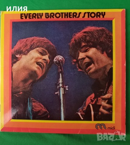 Everly Brothers – 1972 - Everly Brothers Story(2LP)(Midi – MID 66 010)(Rock & Roll,Pop Rock)