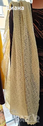 Дамски шалове от естествени материи, снимка 2 - Шалове - 48740609