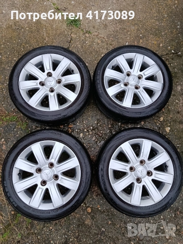 джанти за Митсубиши Колт 15 цола, снимка 5 - Гуми и джанти - 52851932