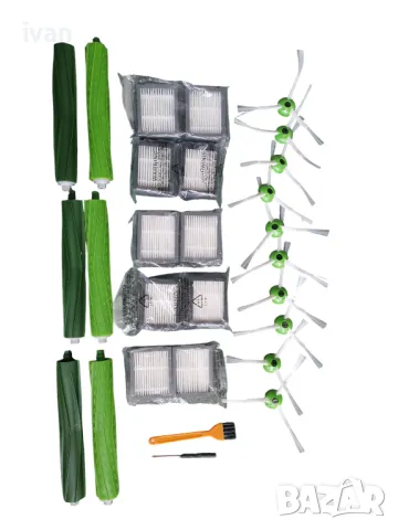 Резервен комплект 28 бр. аксесоари за прахосмукачки iRobot Roomba