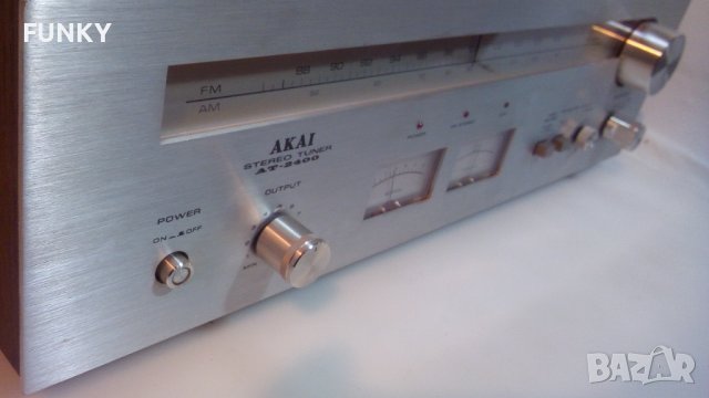 Akai AT-2400 FM AM Tuner 1977 - 1979, снимка 2 - Ресийвъри, усилватели, смесителни пултове - 39533697