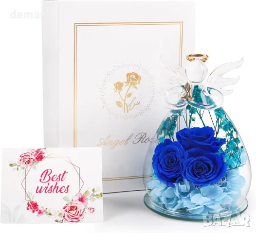 Beferr Подаръци за деня на майката Angel Rose за мама, подаръци за рожден ден за жени, снимка 4 - Подаръци за жени - 49275829