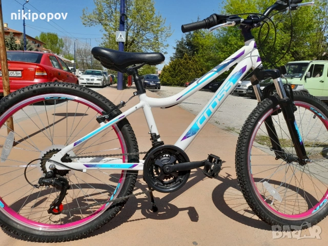 CROSS Алуминиев велосипед 24" DAISY, снимка 3 - Велосипеди - 53839347