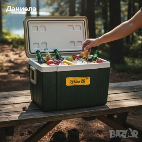 Професионална Хладилна кутия Military Green - Komax, снимка 10 - Други - 51733849